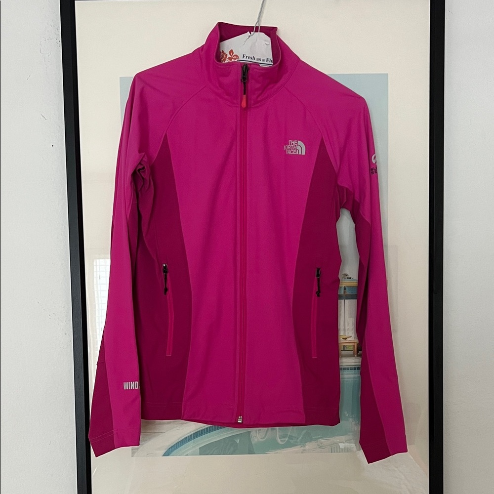 The North Face Women's Fuchsia Windbreaker Jacket